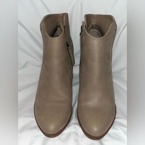 MIA Taupe Ankle Booties